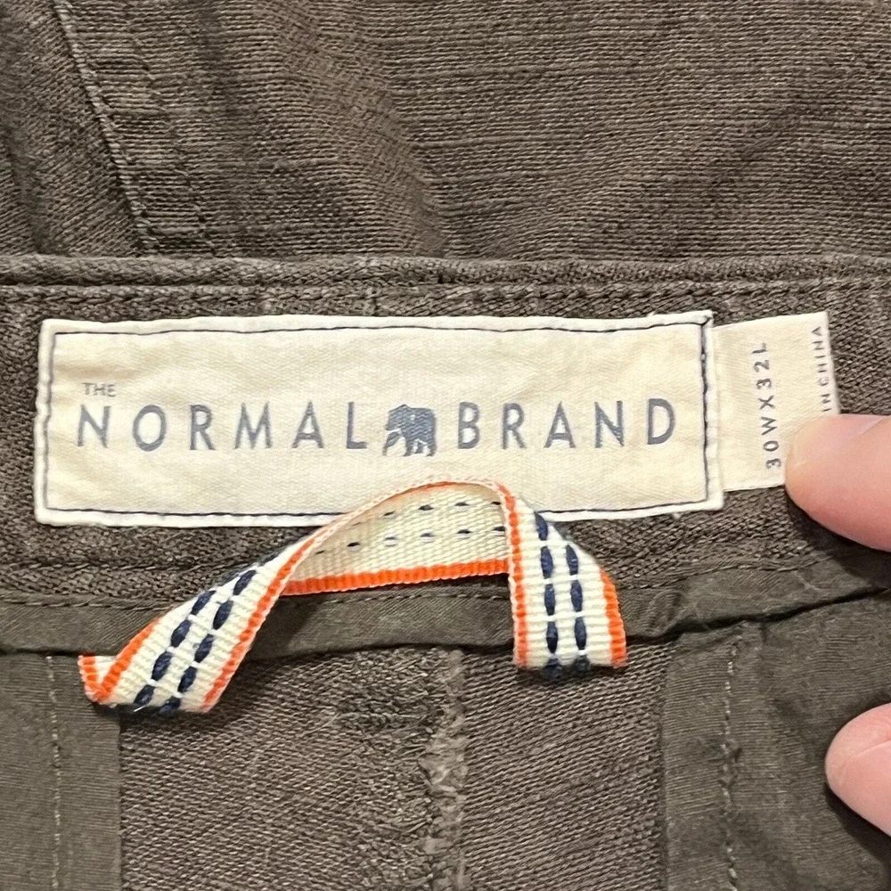 The Normal Brand‎ Classic Fit Pants Men 30x32 Modern Stretch Workwear Tailored